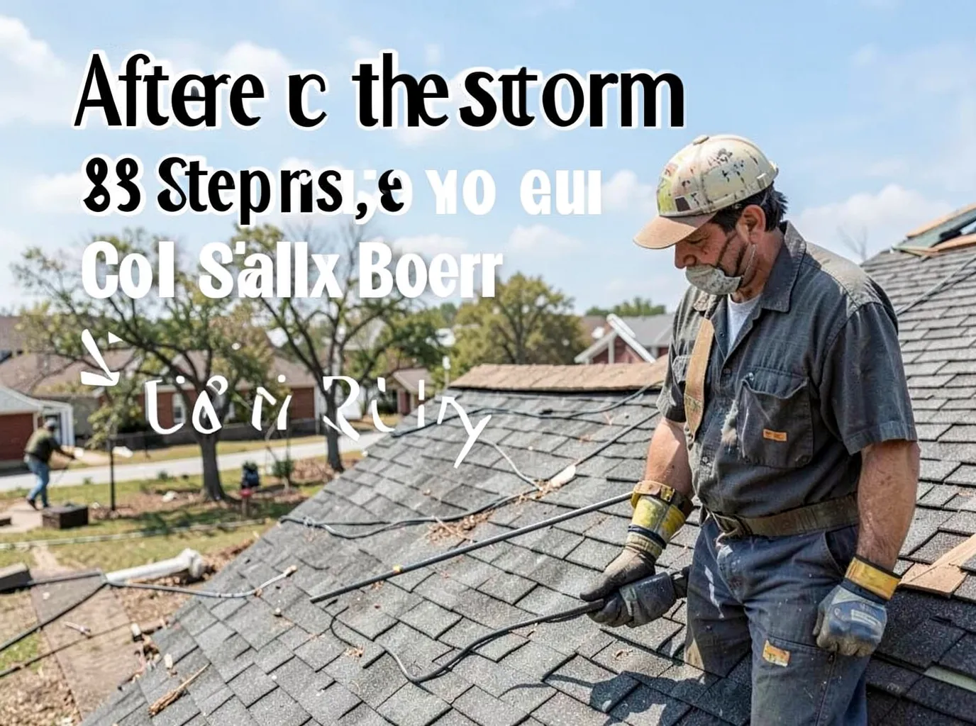 After the Storm: 8 Steps Before You Call a Roofer